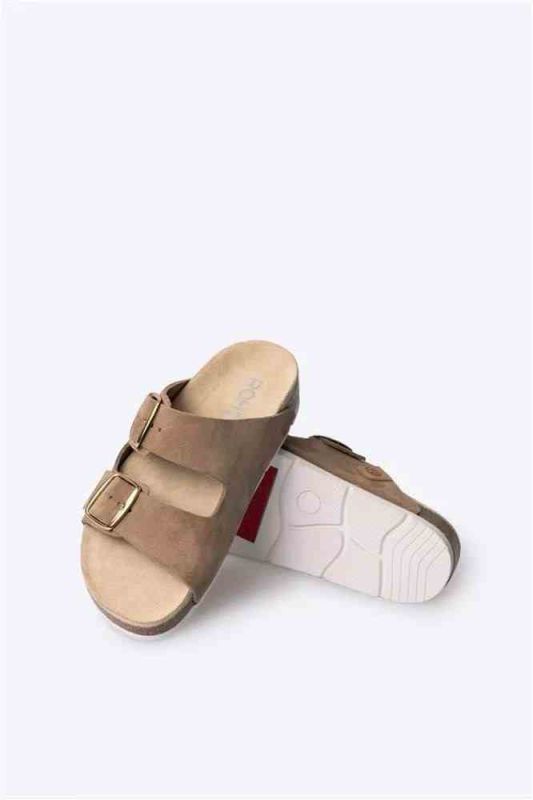 Жіночі шльопанці Alba темно-бежевий ROHDE(НІМЕЧЧИНА)