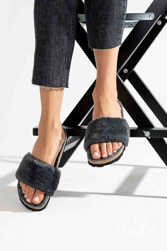 Жіночі тапочки Alba антрацит ROHDE(НІМЕЧЧИНА)