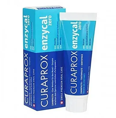 Зубна паста ферментна Enzycal без фтору, 75 мл., RDA - 60